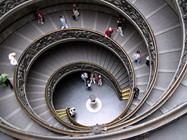 Vaticaans Museum-rome-Trap